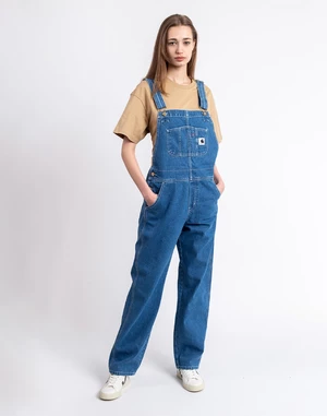 Carhartt WIP W' Bib Overall Straight Blue stone washed M