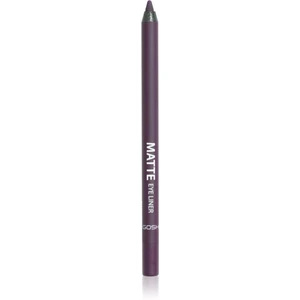 Gosh Matte tužka na oči s matným efektem odstín 019 Dusty Violet 1.2 g