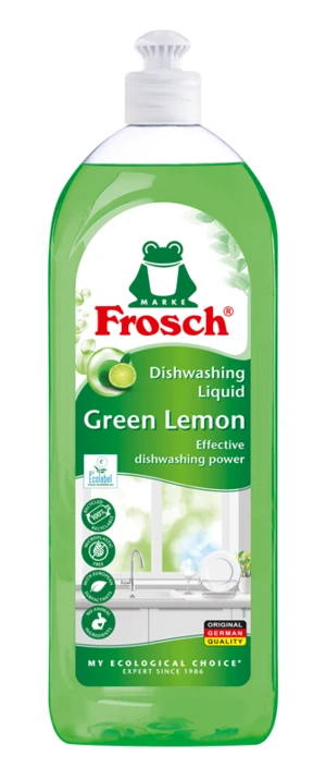 FROSCH Eko Přípravek pro mytí nádobí Citrón 750 ml