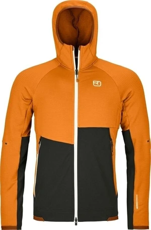 Ortovox Fleece Rib Mens Sly Fox S Sudadera con capucha para exteriores