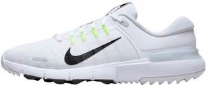 Nike Free Golf Unisex Shoes White/Black/Pure Platinum/Wolf Grey 44,5