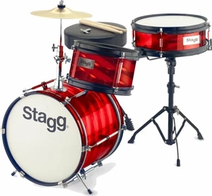 Stagg TIM JR 3/12B RD Set de tobe pentru copii Roșu Red