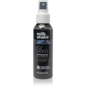 Milk Shake Icy Blond Toning Spray sprej neutralizující žluté tóny 100 ml