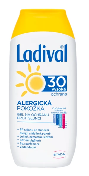 LADIVAL Gel alergická kůže SPF30 200 ml