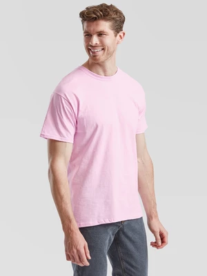 Men's Pink T-shirt Valueweight Fruit of the Loom