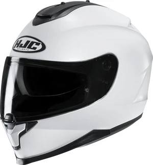 HJC C70N Solid Pearl White M Kask