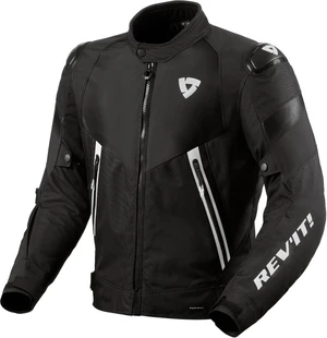 Rev'it! Jacket Control H2O Black/White M Lederjacke