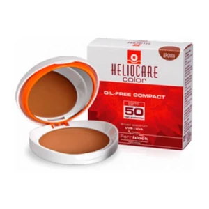 Heliocare Kompaktní make-up SPF 50 Color (Oil-Free Compact) 10 g Brown