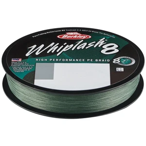 Berkley splétaná šňůra whiplash 8 150 m green-průměr 0,12 mm / nosnost 17,5 kg