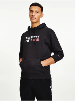 Tommy Hilfiger Jeans Sweatshirt - TJM ENTRY HOODIE black