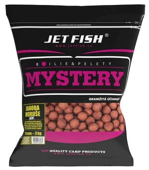 Jet fish boilie mystery jahoda/moruša new 3 kg - 20 mm