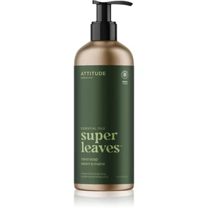 Attitude Super Leaves Essentials přírodní mýdlo na ruce Bergamot & Ylang Ylang 473 ml