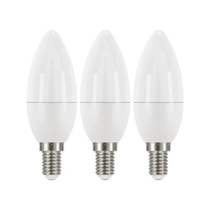 Zestaw 3 żarówek LED EMOS Classic Candle Neutral White, 5W E14