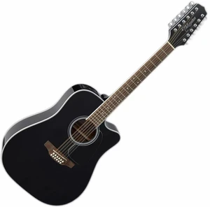 Takamine GD38CE Black Gitara elektroakustyczna 12-strunowa