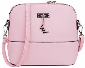 Vuch Dámska crossbody kabelka Cara Smooth Pink