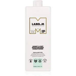 label.m Honey & Oat hydratačný kondicionér na každodenné použitie 1000 ml