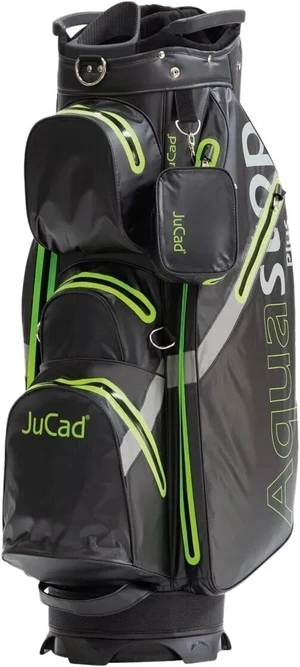 Jucad Aquastop Plus Black/Green Sac de golf pentru cărucior