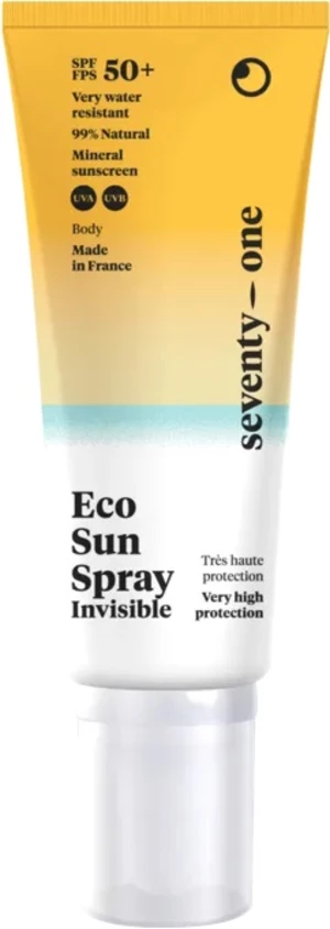 SeventyOne Neviditelný opalovací sprej SPF 50+ (Invisible Sun Spray) 100 ml