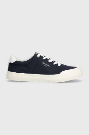 Tenisky Pepe Jeans PMS31041 pánské, tmavomodrá barva, KENTON SERIE M