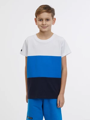 Modro-biele chlapčenské tričko SAM 73 Jabba