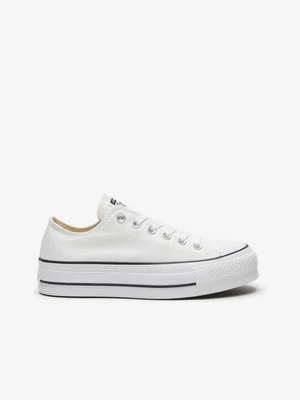 Converse Chuck Taylor All Star Canvas Platform Tenisky Bílá