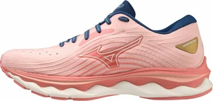 Mizuno Wave Sky 6 Peach Bud/Vaporous Gray/Estate Blue 39 Cestná bežecká obuv