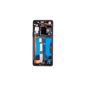 LCD + dotyk + přední kryt pro Sony Xperia 10 V, black (Service Pack)