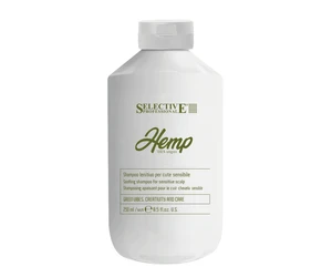 Upokojujúci šampón pre citlivú pokožku hlavy Selective Professional Hemp Shampoo Lenitive - 250 ml + darček zadarmo