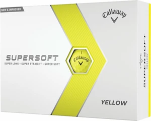 Callaway Supersoft 2023 Yellow Piłka golfowa