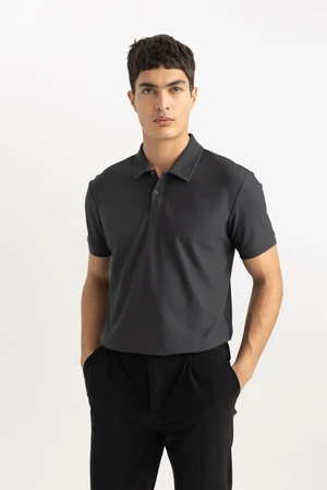 DEFACTO Modern Fit Short Sleeve Polo Basic T-Shirt