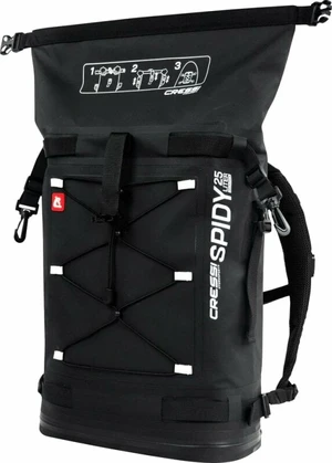 Cressi Spidy Dry Deckpack Black 25 L