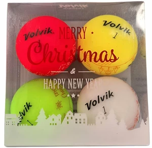 Volvik X-Mas Holiday Pelotas de golf