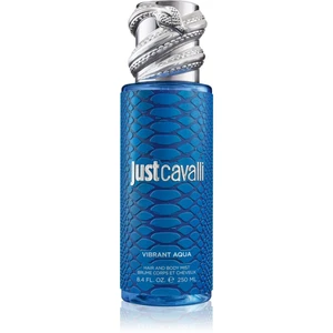 Roberto Cavalli Just Cavalli Vibrant Aqua parfémovaný telový sprej pre ženy 250 ml