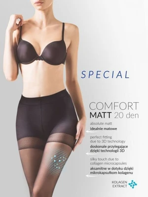 Gabriella Comfort Matt 20 den code 479 Punčochové kalhoty 5-XL Melisa