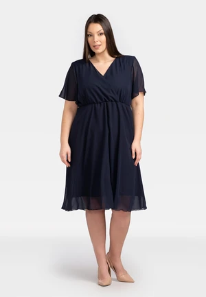 Női ruha Karko Karko_Dress_U392_Navy_Blue