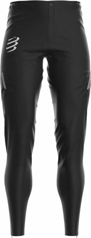 Compressport Hurricane Waterproof 10/10 Jacket Black M Futónadrágok/leggingsek