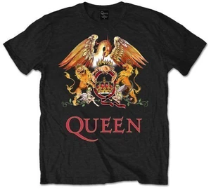 Queen Tricou Classic Crest Black L