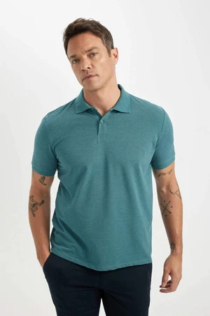 DEFACTO Regular Fit Short Sleeve Polo Basic T-Shirt