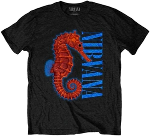 Nirvana Camiseta de manga corta Seahorse Unisex Black M