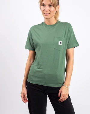 Carhartt WIP W' S/S Pocket T-Shirt Duck Green L