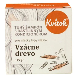 KVITOK Tuhý šampón Vzácne drevo 25 g