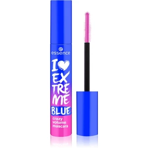 essence I LOVE EXTREME objemová řasenka odstín Blue 12 ml