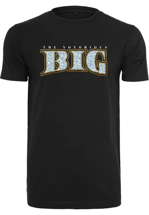 The notorious T-shirt with a big little logo in black