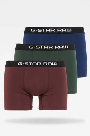 Boxerky - G-STAR Tach trunk 3 pack viacfarebné