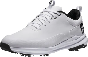 Footjoy Tour Rival White/Black 43 Chaussures de golf pour hommes