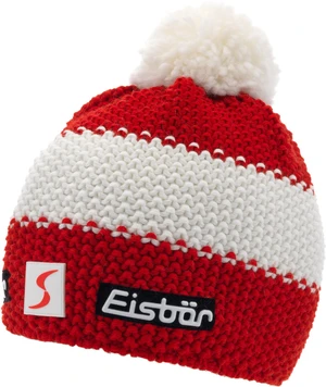 Eisbär Star Pompon SP Beanie Red/White/Red UNI Berretto invernale