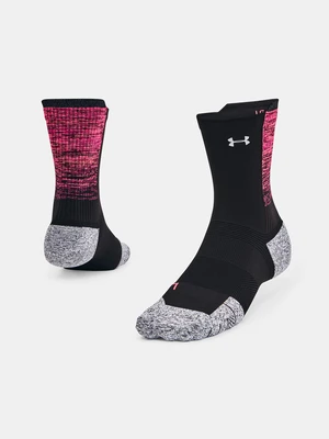 Čierne športové ponožky Under Armour UA AD Run Cushion 1pk Mid