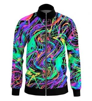 Mr. GUGU & Miss GO Man's Crazy Colours Track Jacket S-W-526 2480