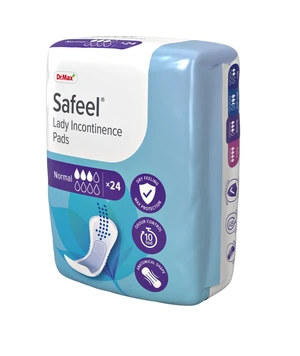 Dr. Max Safeel Lady Incontinence Pads Normal inkontinenční vložky 24 ks