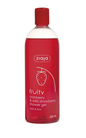 Ziaja Fruity Sprchový gel brusinka & lesní jahoda 500 ml